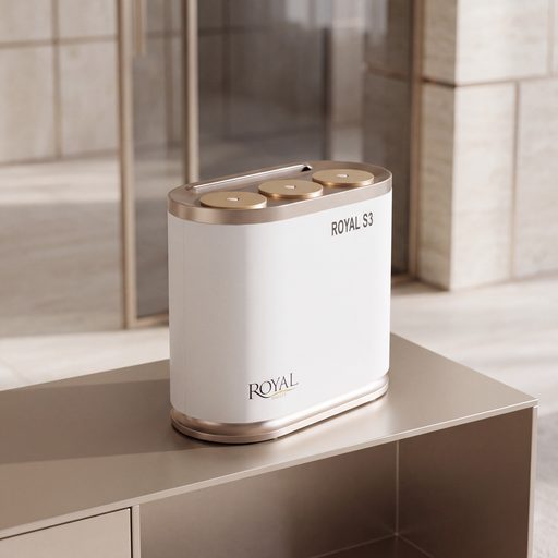 [S3-309WWG] Royal S3 Aroma Diffuser - White Golden Rim