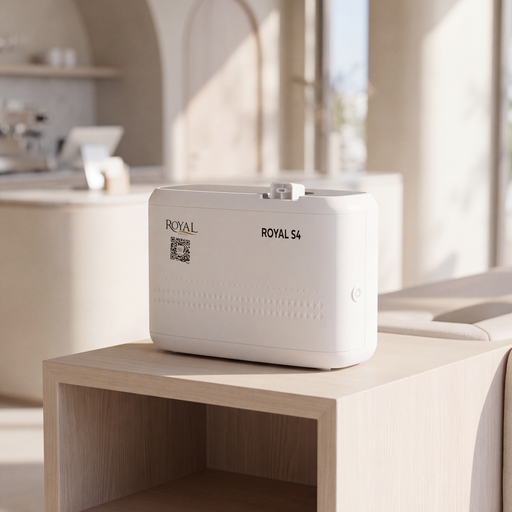 [S4-305-WHT] ﻿جهاز تعطير الأجواء رويال S4 - أبيض﻿
