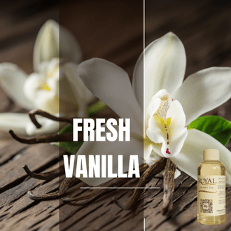 Fresh Vanilla | Aroma Yağı Yeniden Dolum Kartuşu 125ml³