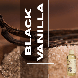 Black Vanilla| Aroma Yağı Yeniden Dolum Kartuşu 125ml³