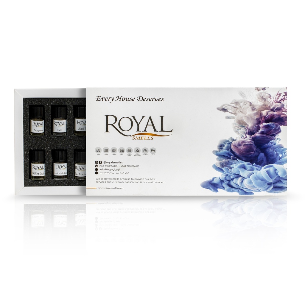 Personal Perfume's Mixed Samples Set - High Density- 10 Bottles 5ml