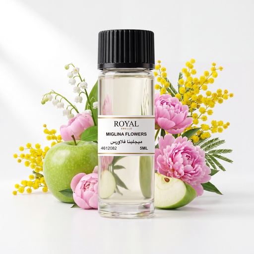 [RSDFPT5ML-4612082] ميجلينا فلاورز | عينة زيت عطري لأجهزة التعطير | 5 مل