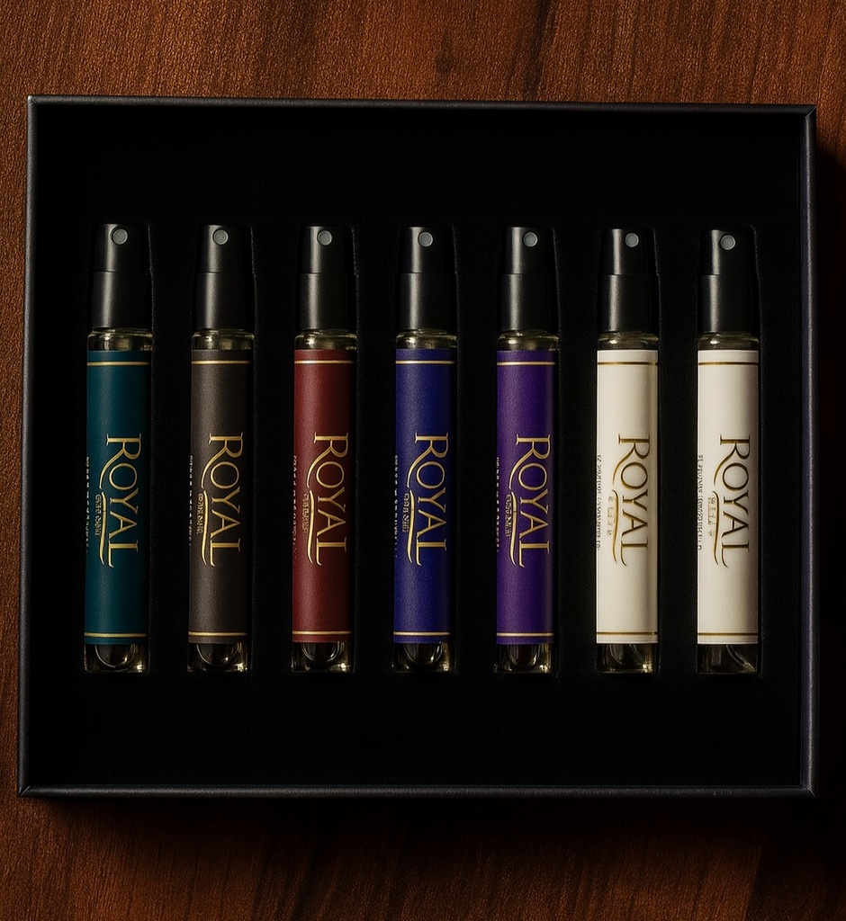 Testers Box 7 Personal Parfum 10ml Bottles