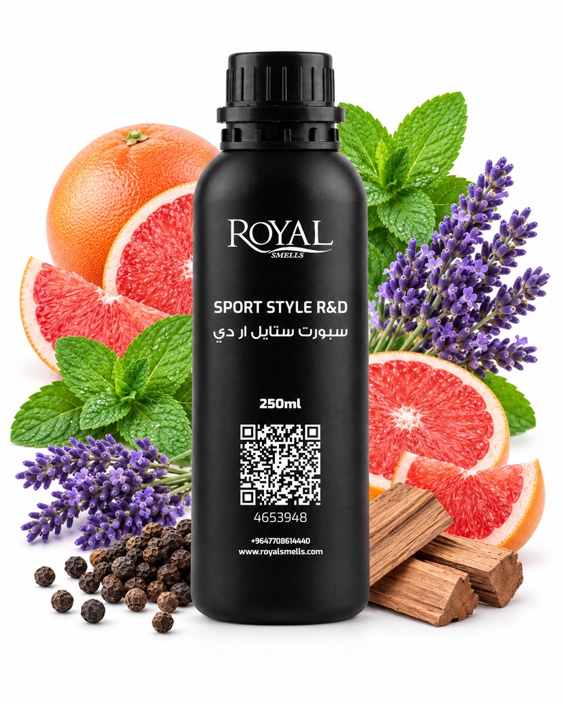 سبورت ستايل آر أند دي | زيت عطري لأجهزة التعطير | 250 مل