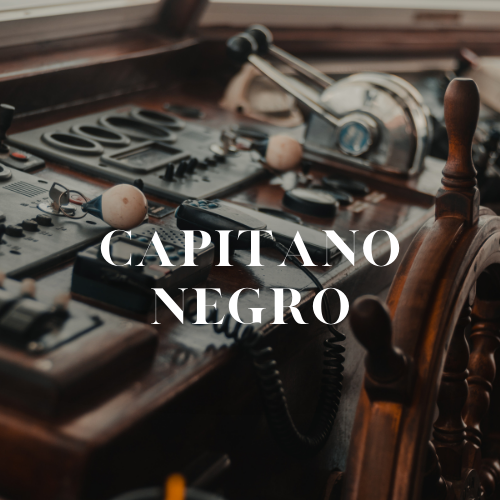 [RS125ML-4632061] Capitano Negro | Aroma Yağı Yeniden Dolum Kartuşu 125ml³