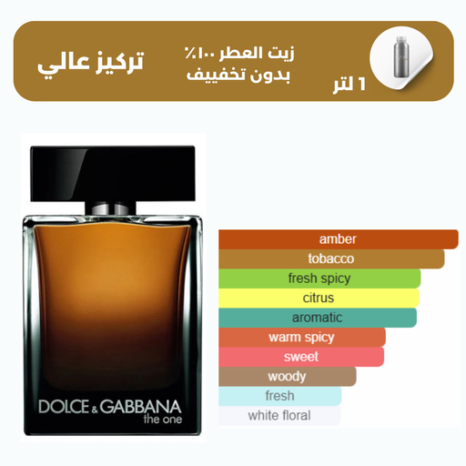 [RSPP1LT-EG-4234568] Perfume 1Lt - Dolce Gabbana - The One Fragrance Doc
