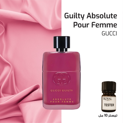 [RSPPT10ML-CLK-4344358] Tester 10ml - Gucci - Guilty Absolute Pour Femme Goulette Abs