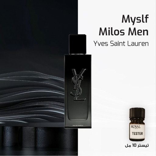 [RSPPT10ML-EG-4621362] Tester 10ml - Yves Saint Lauren - Myslf Milos Men