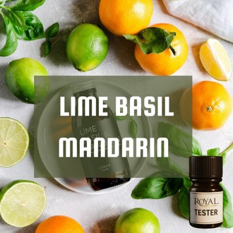 [RSDFPT5ML-4650600] Lime Basil Mandarin | 5ml³ Diffuser Tester